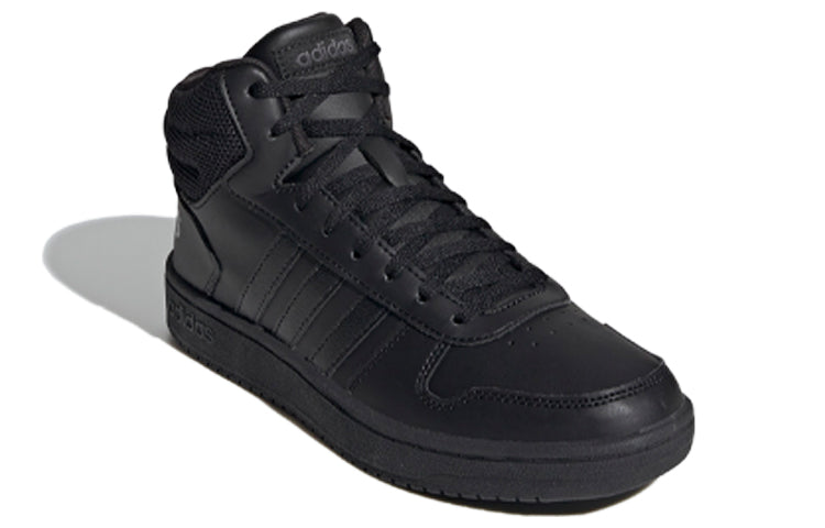 (WMNS) adidas Hoops 2.0 Mid 'Core Black Grey' FW4497