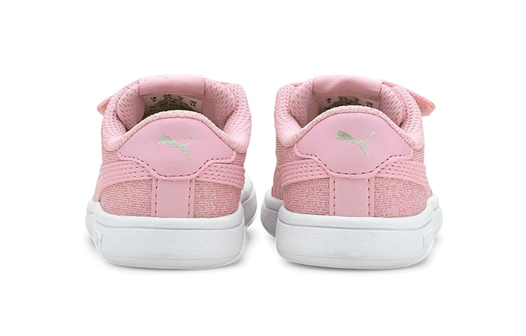 (TD) PUMA Smash V2 V 'Glitz Glam - Pale Pink' 367380-19