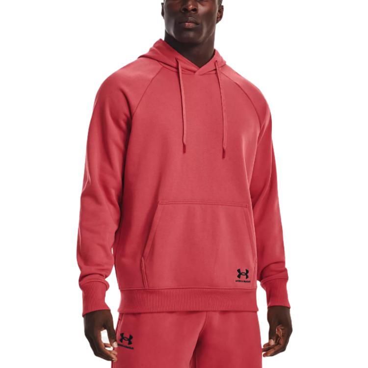 Under Armour Heavyweight Terry Hoodie 'Red' 1378598-638
