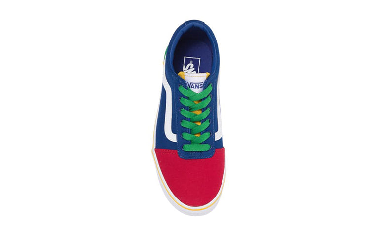 Vans Old Skool K Shoes Red/Blue/Green VN0A38J9WJ0