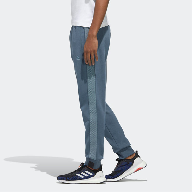 adidas Wj Pnt Swt Logo Printing Sports Pants Blue FM9338