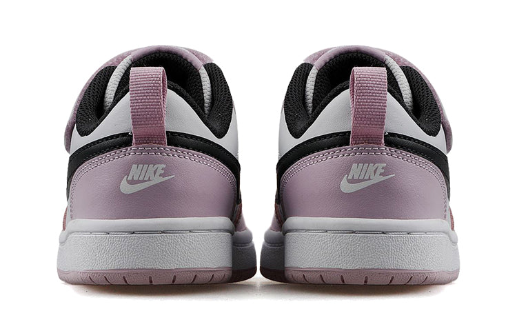 (PS) Nike Court Borough Low 2 'Pink Black' BQ5451-005