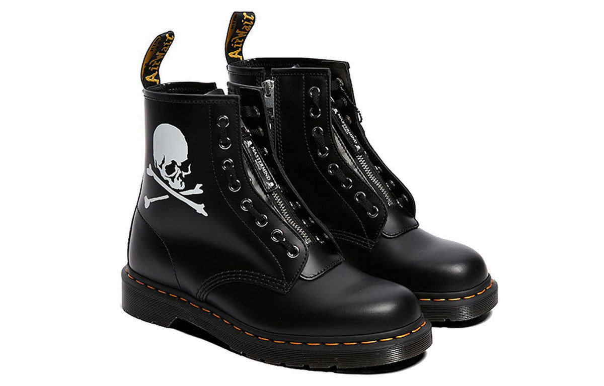 Dr. Martens Mastermind World x 1460 Leather Boots 'Black Skull' 26516009