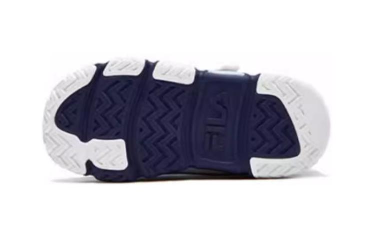 (PS) FILA Low-Top Basketball Shoes 'White Navy' K64B331204PGB
