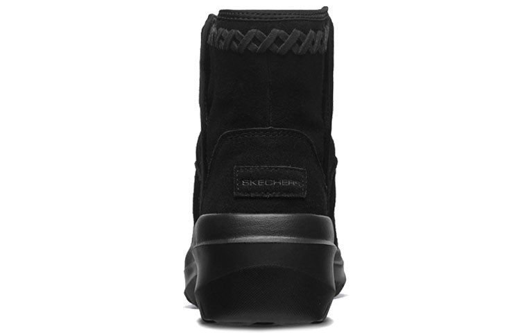 (WMNS) Skechers On-The-Go Snow Boots Black 15544-BBK