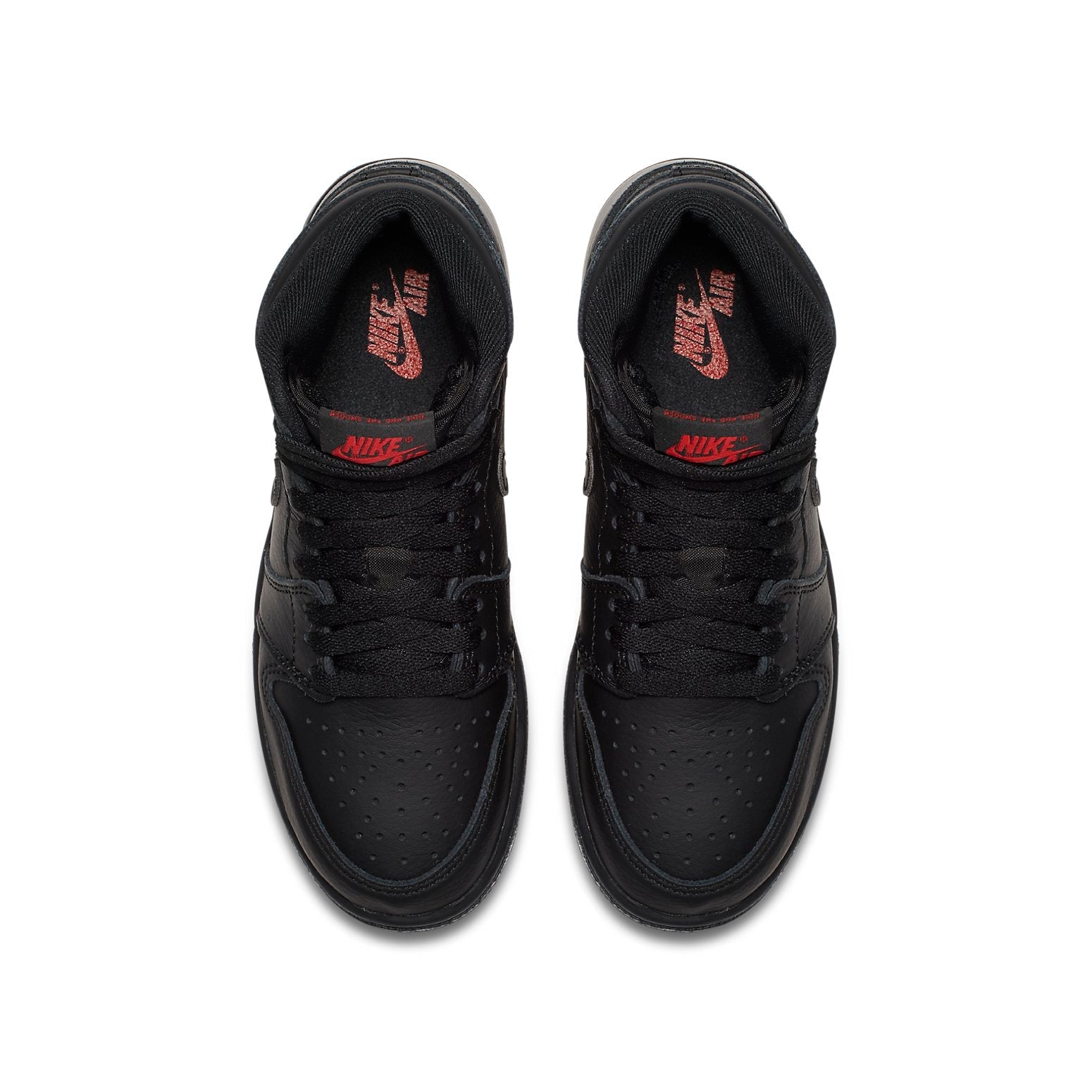 (GS) Air Jordan 1 Retro High OG 'Black University Red' 575441-022