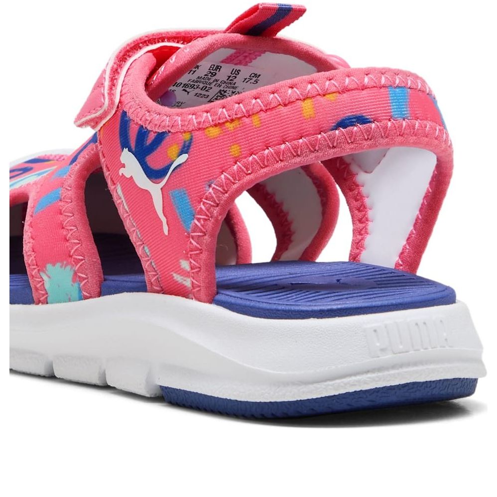 (PS) PUMA Fun Racer AOP Sandals 'Magic Rose Blue Crystal' 401693-02