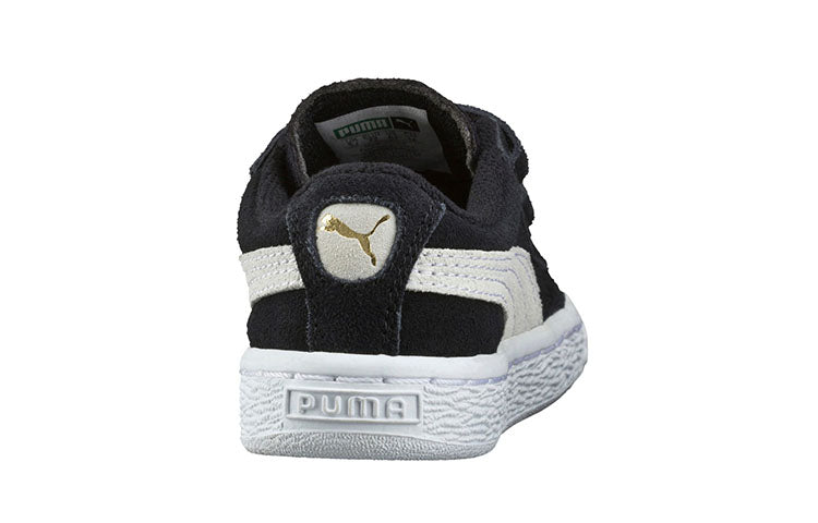 (PS) PUMA Suede 2 Straps 'Black White' 356274-01