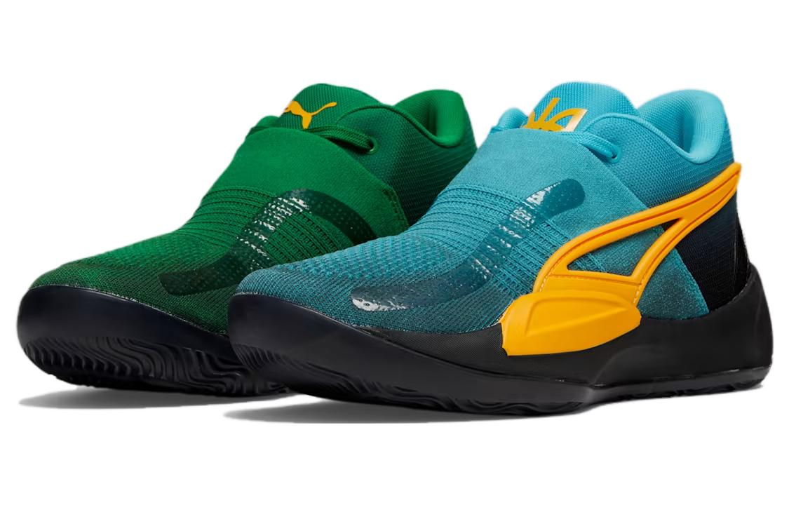 PUMA Rise Nitro 'Blue Atoll Amazon Green' 378489-01
