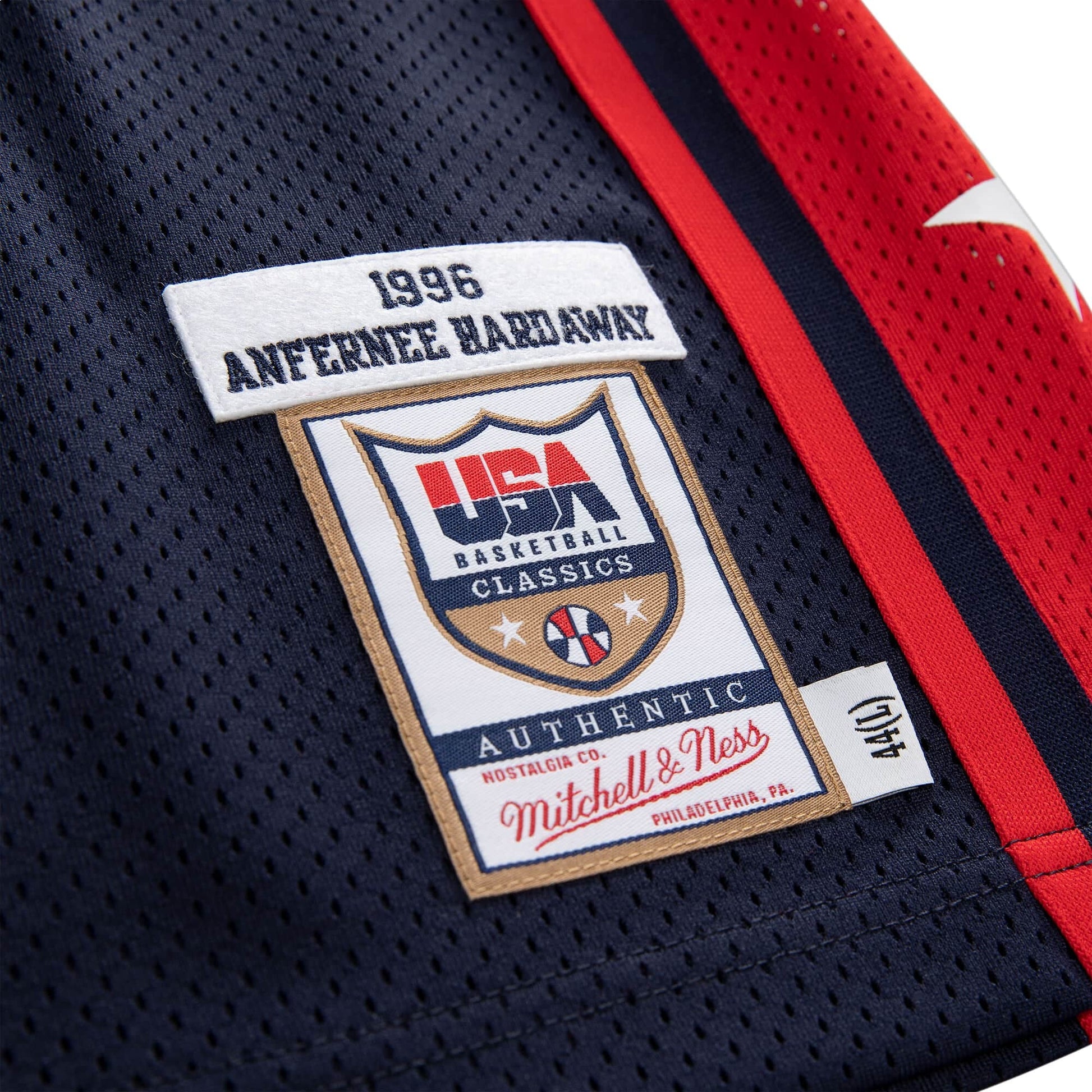 Mitchell & Ness Team USA 1996-97 Jerseys 'Penny Hardaway 6' AJY4LG19094-USANAVY96PHA