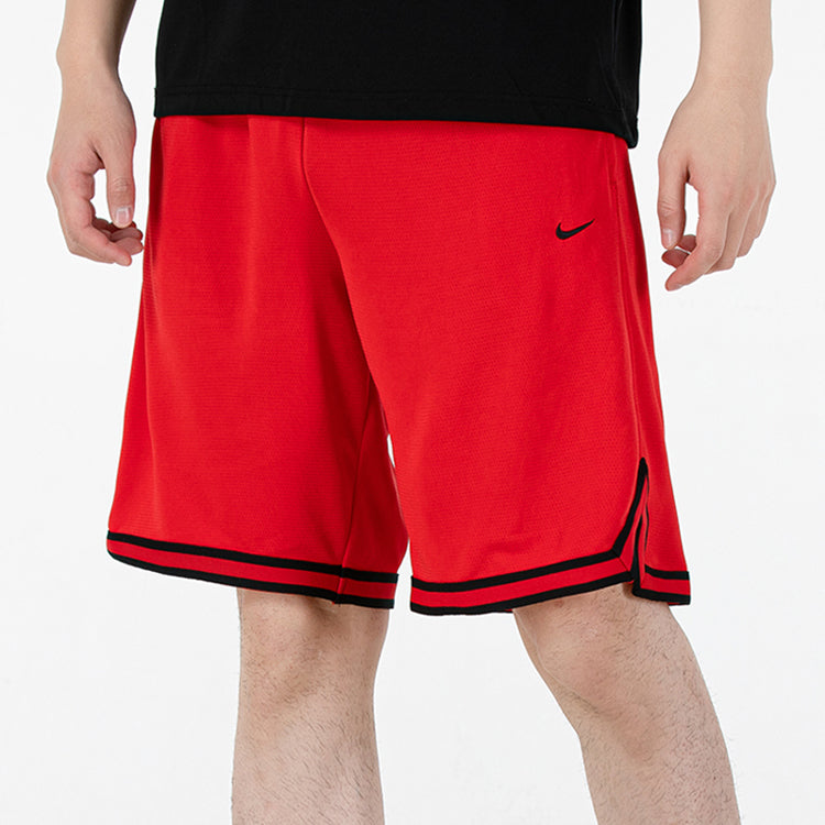Men's Nike Stripe Lacing Sports Red Shorts DH7161-657
