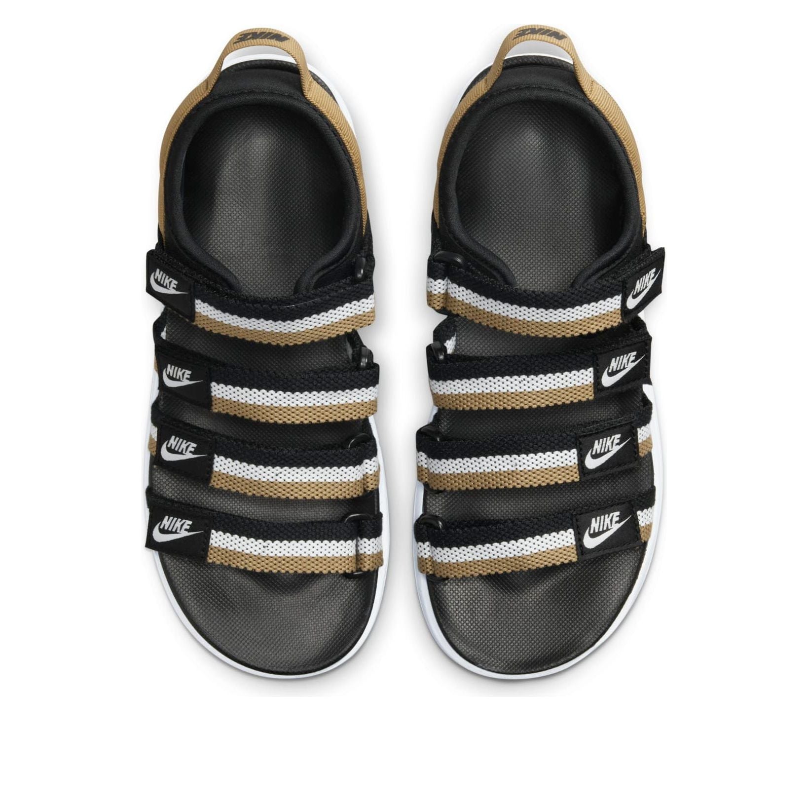 (WMNS) Nike Icon Classic Sports Black Brown Sandals 'Black Brown' DH0223-002