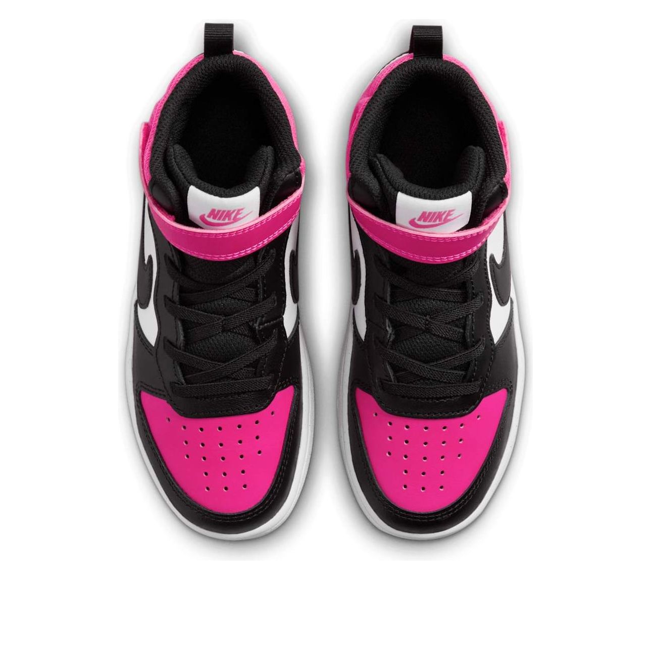 (PS) Nike Court Borough Mid 2 'White Aster Pink' HV0935-100