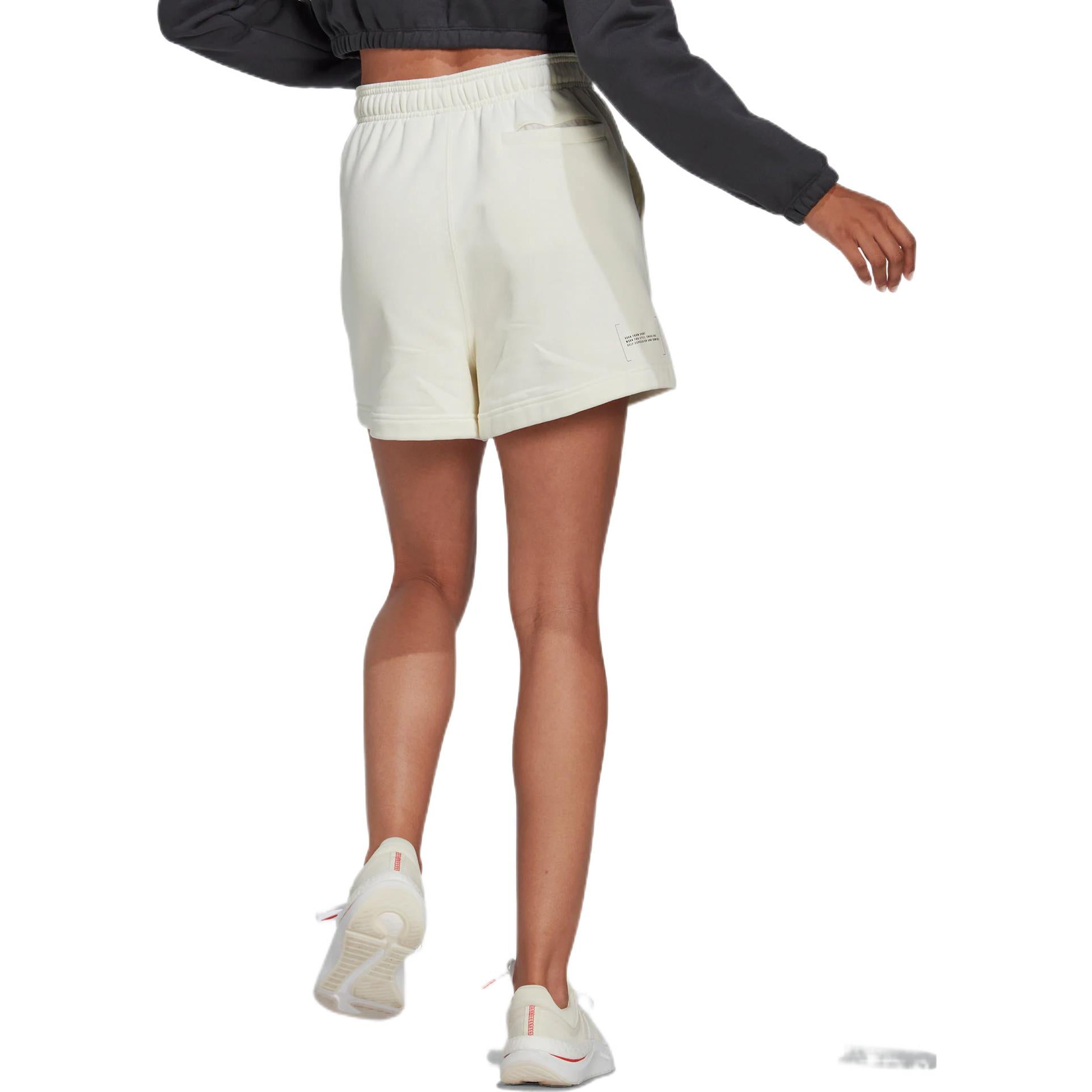(WMNS) adidas Sweat Shorts Asia Sizing 'White' HM2872
