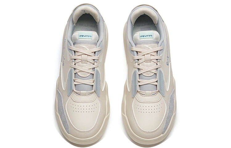 (WMNS) ANTA Life Series Sneakers 'Grey' 122148092R-1