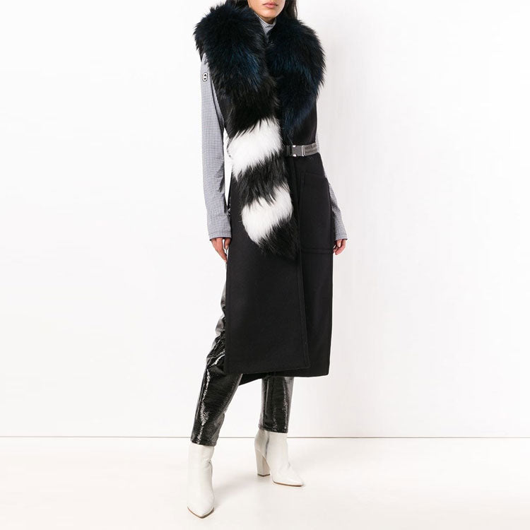 (WMNS) Off-White Sleeveless Large Slim Fit Version Black OWEA138E18A640611001