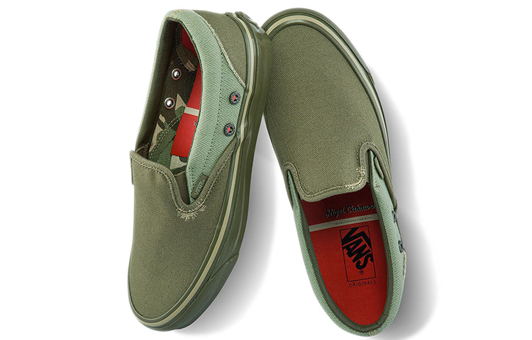 Vans Nigel Cabourn x OG Classic Slip-On LX 'USMC Army Mix' VN0A45JK9TA