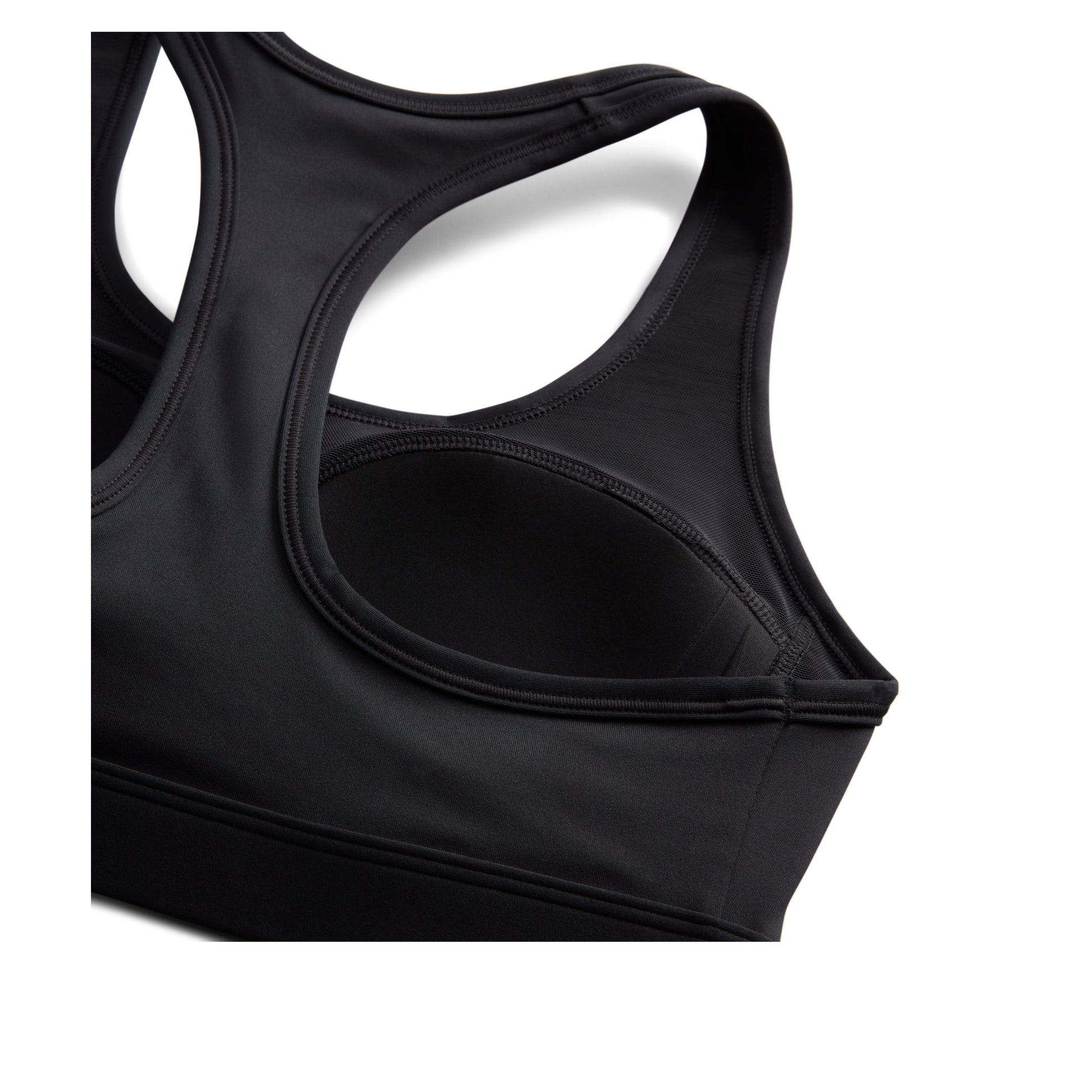(WMNS) Nike Swoosh Medium Support Dri-FIT Bra 'Black' DX6822-010