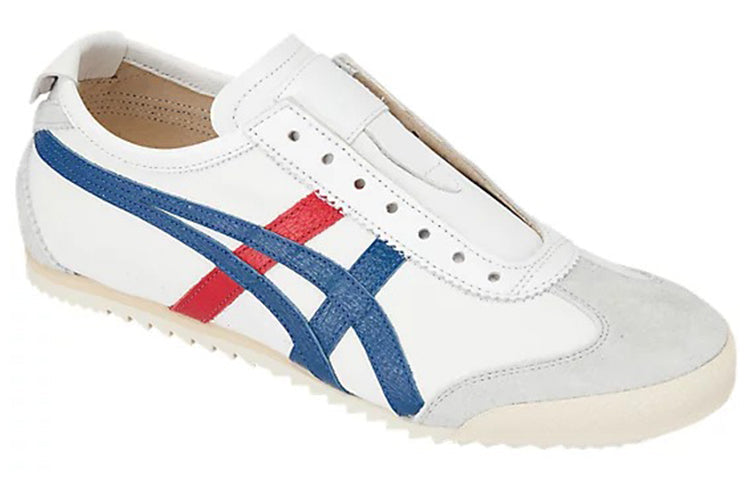 Onitsuka Tiger Mexico Slip-On Deluxe 'White Blue Red' 1182A134-100