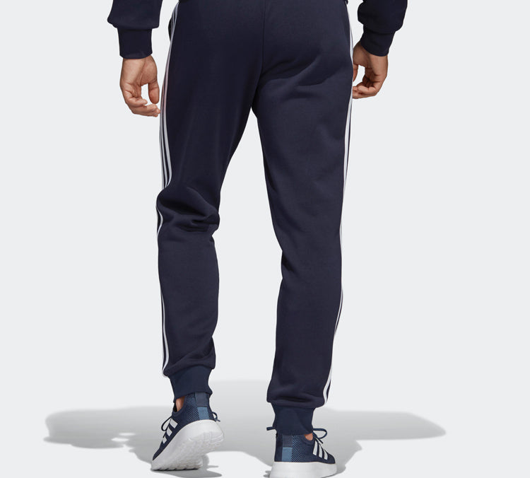 adidas Classic Logo Drawstring Sports Pants Blue DU0497