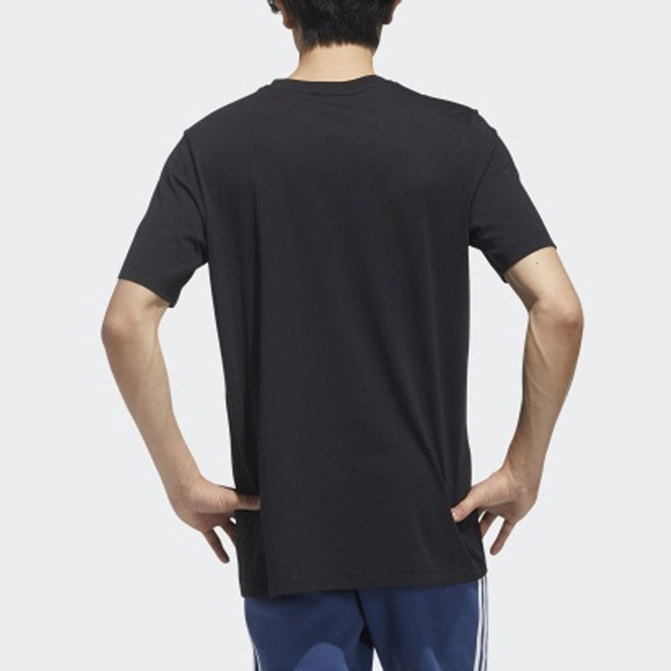 adidas originals Cts Slogan Tee Sports Short Sleeve Black GP4298