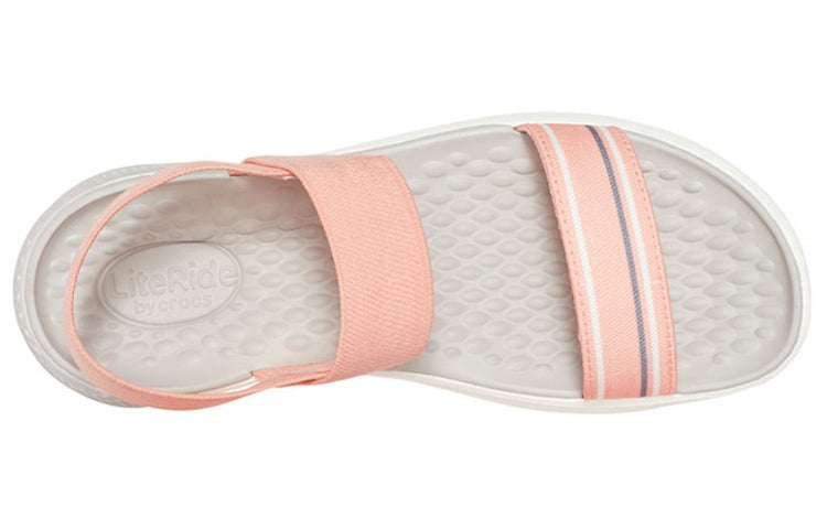 (WMNS) Crocs LiteRide Pink Sandals 205106-6KP