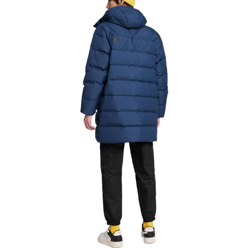 PUMA Winter Jacket Down Coat 'Navy' 672437-73