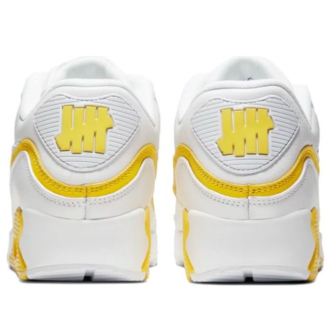 Nike x Undefeated Air Max 90 'White Optic Yellow' CJ7197-101