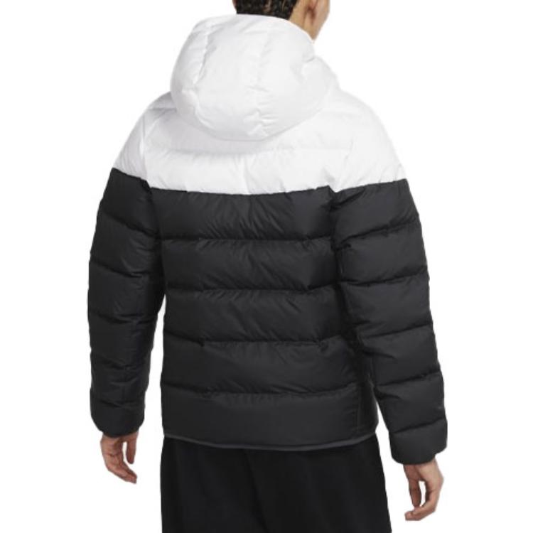 Nike Sportswear NSW Down Fill Casual Sports Hooded Jacket Down Jacket Black CU0226-101