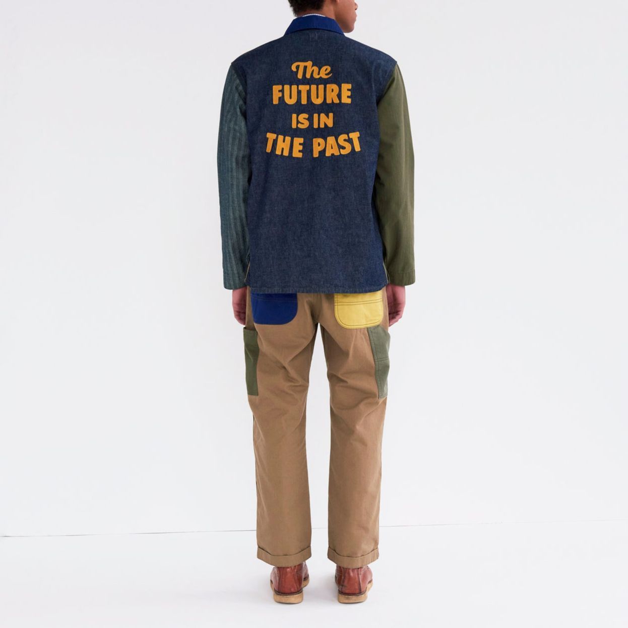HUMAN MADE Crazy Coverall Jacket 'Olive Drab' HM27JK011