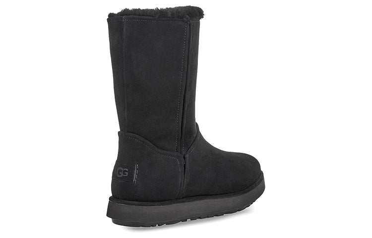(WMNS) UGG Classic Short Blvd Snow Boots Black 1108146-BLK