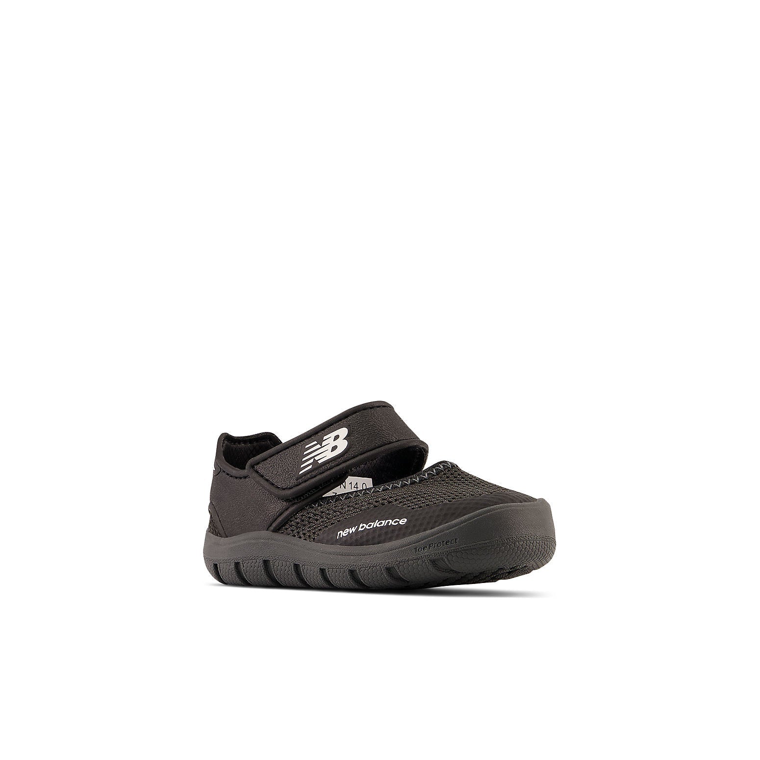 (TD) New Balance 208v2 Hook & Loop Sandal Wide 'Black' IO208SB2