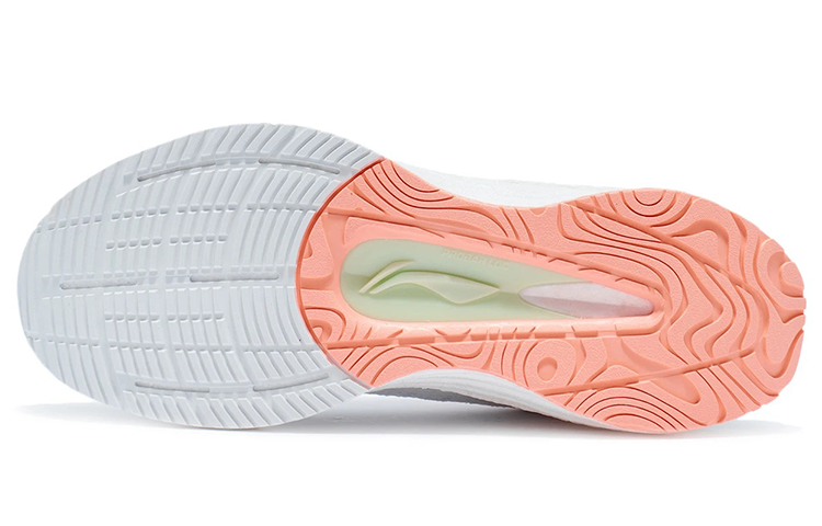 (WMNS) Li-Ning Yueying Boom 'Champagne White' ARHR146-2