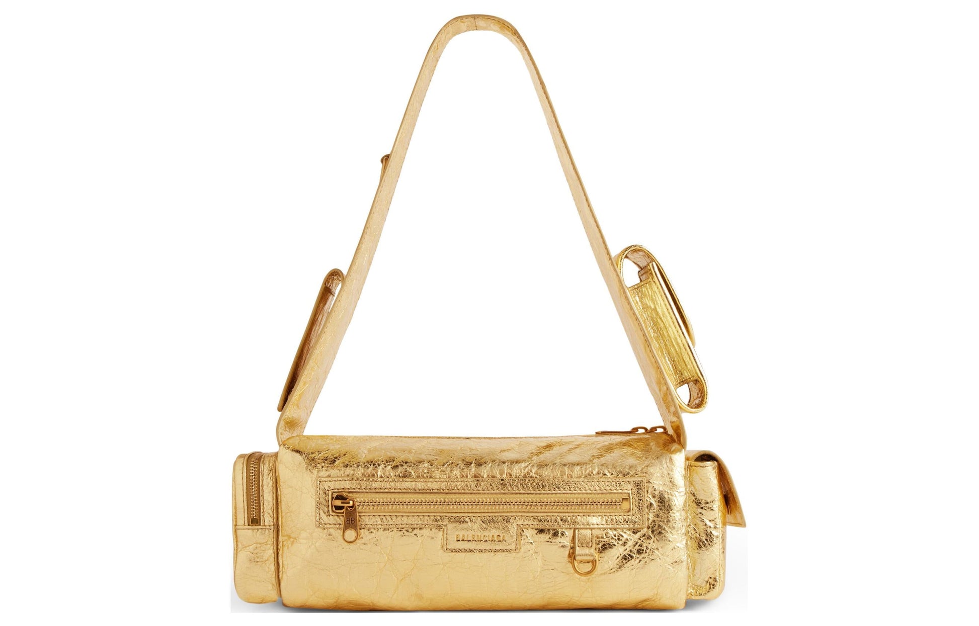 (WMNS) Balenciaga Superbusy Xs Sling Bag Metallized 'Gold' 7625162AAVI8018
