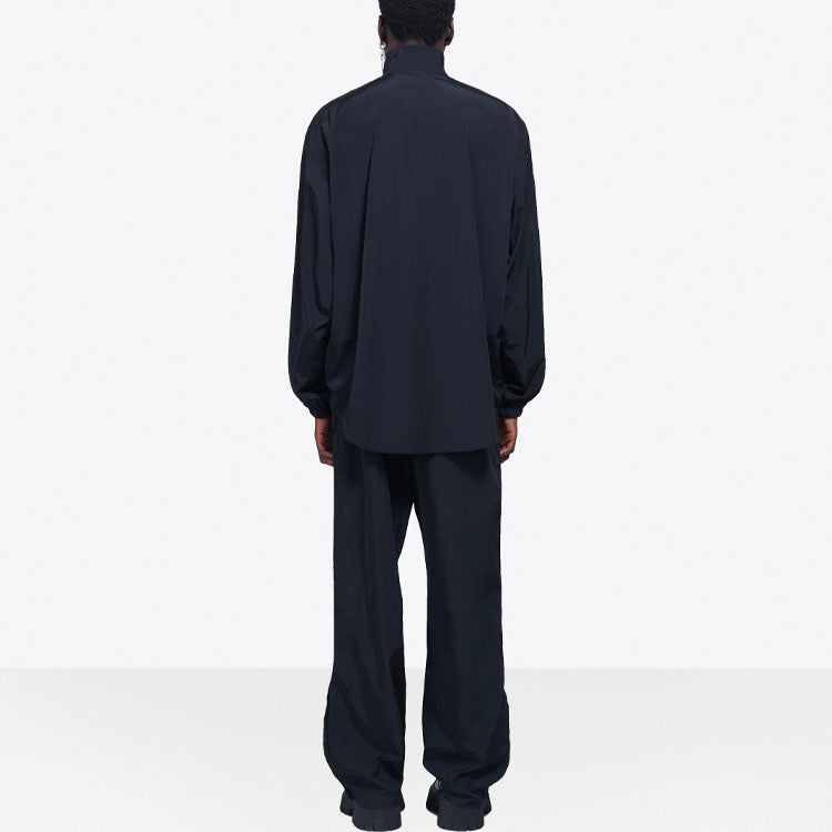 Balenciaga Uniform Tracksuit Jacket 'Black' 622002TIO501000