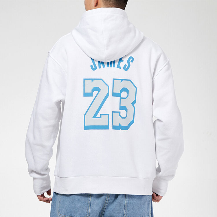 Nike City Edition NBA Los Angeles Lakers Printing Fleece White CV2606-100