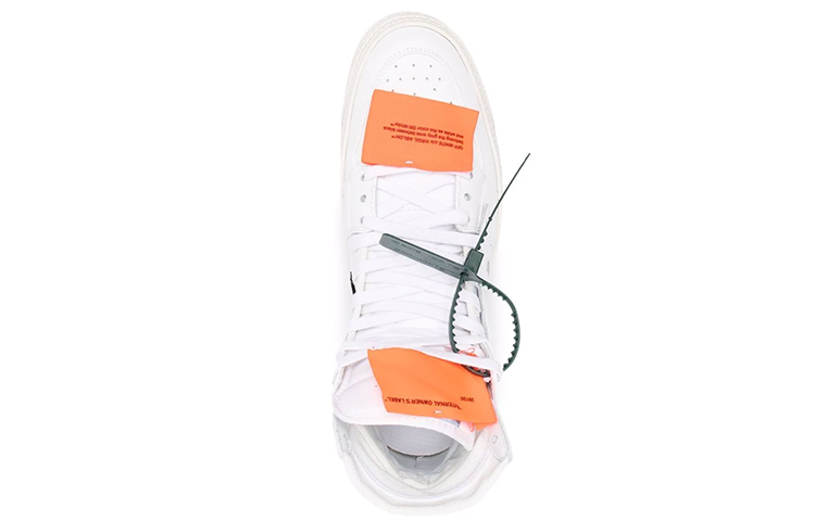 Off-White 3.0 Off Court Leather 'White Orange Black' OMIA065C99LEA0010120