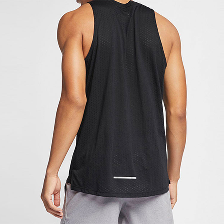Nike Rise 365 Tank DRI-FIT Sports Top Men Black AQ9918-010