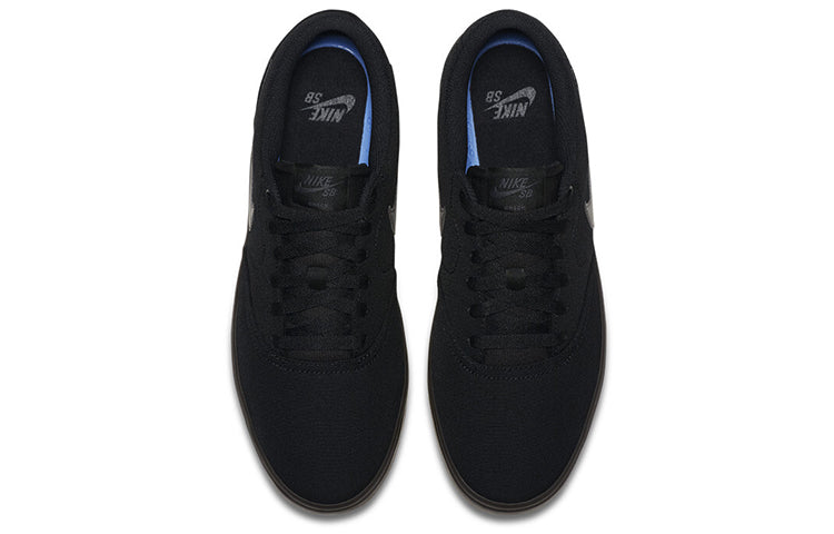 Nike Check Solarsoft Canvas SB 'Triple Black' 843896-002
