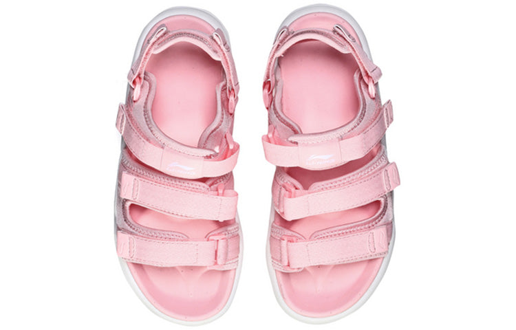 (WMNS) Li-Ning Strappy Sandals 'Light Pink' AGUN012-5