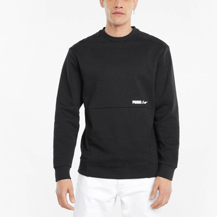 PUMA Winterized Crew Logo 'Black' 846545-01