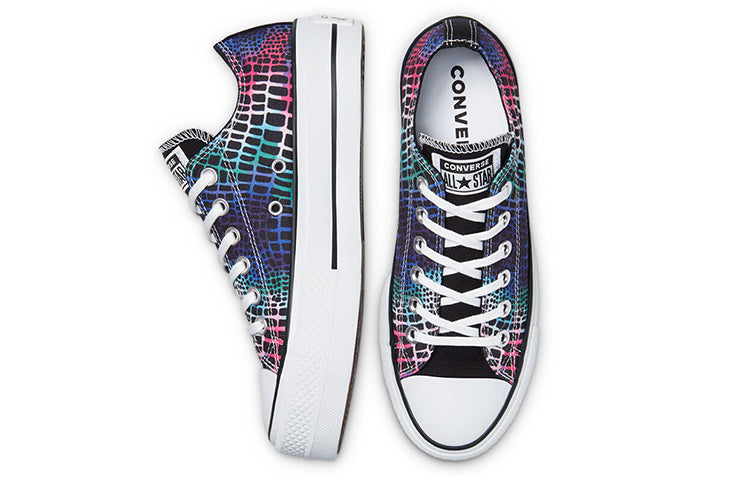 (WMNS) Converse Chuck Taylor All Star Platform Low 'Digital Daze - Crocodile Scales' 570518C