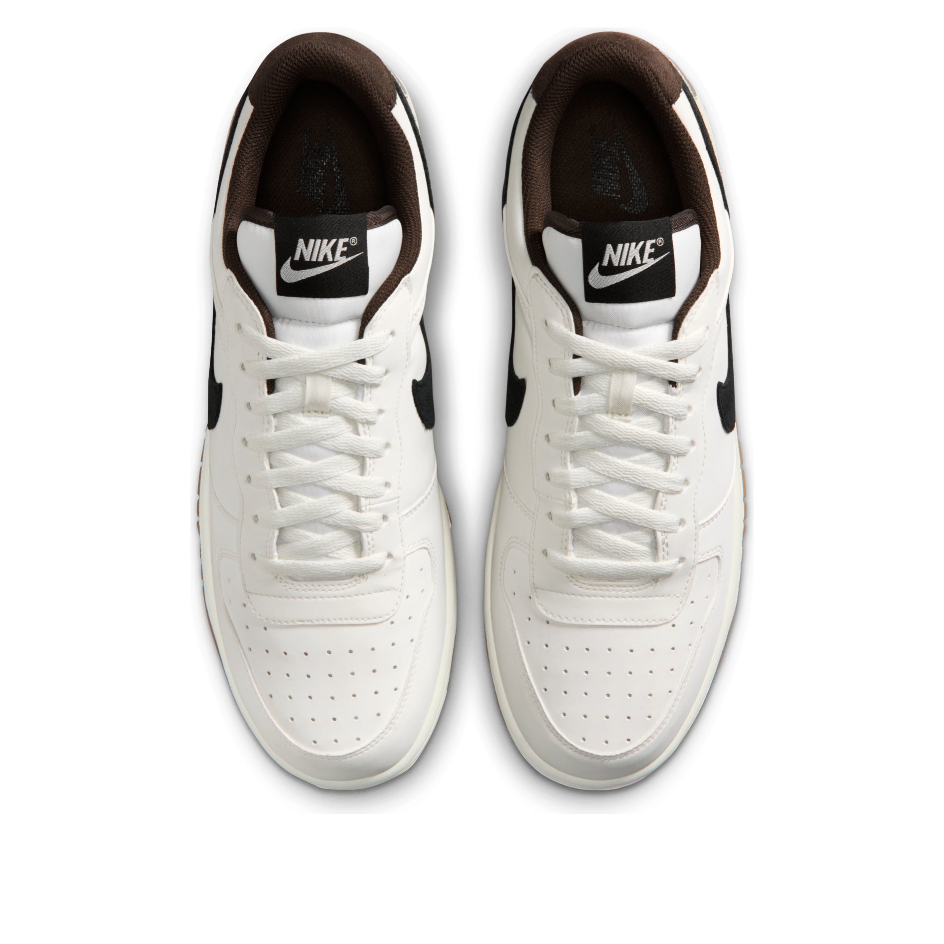 Nike Big Low Lux 'Sail White Medium Brown Black' 854166-101