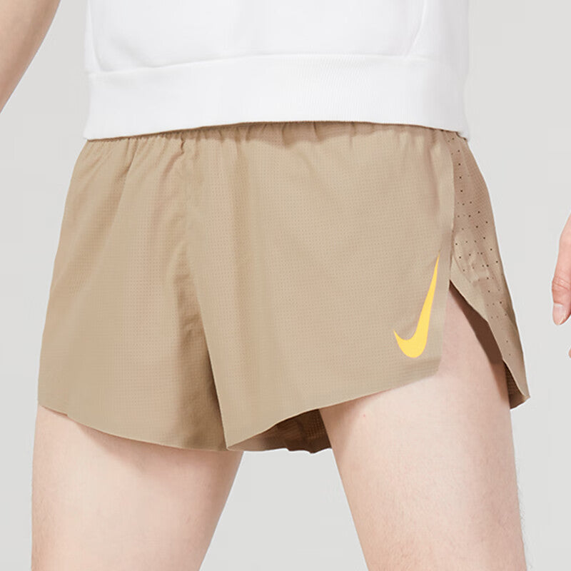 Nike AeroSwift Running Shorts 'Tan' CJ7838-247