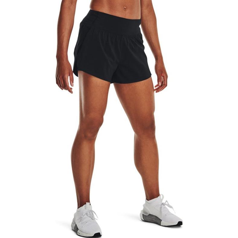 (WMNS) Under Armour Vanish 2-in-1 Shorts 'Black' 1376936-001