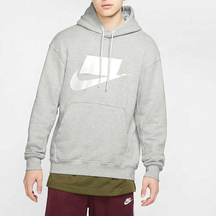 Men's Nike French Terry Pullover Gray BV4541-050