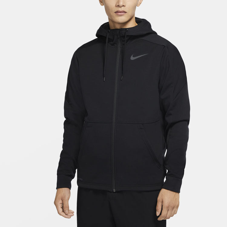 Nike Therm logo Training Hooded Jacket Black CU7359-010