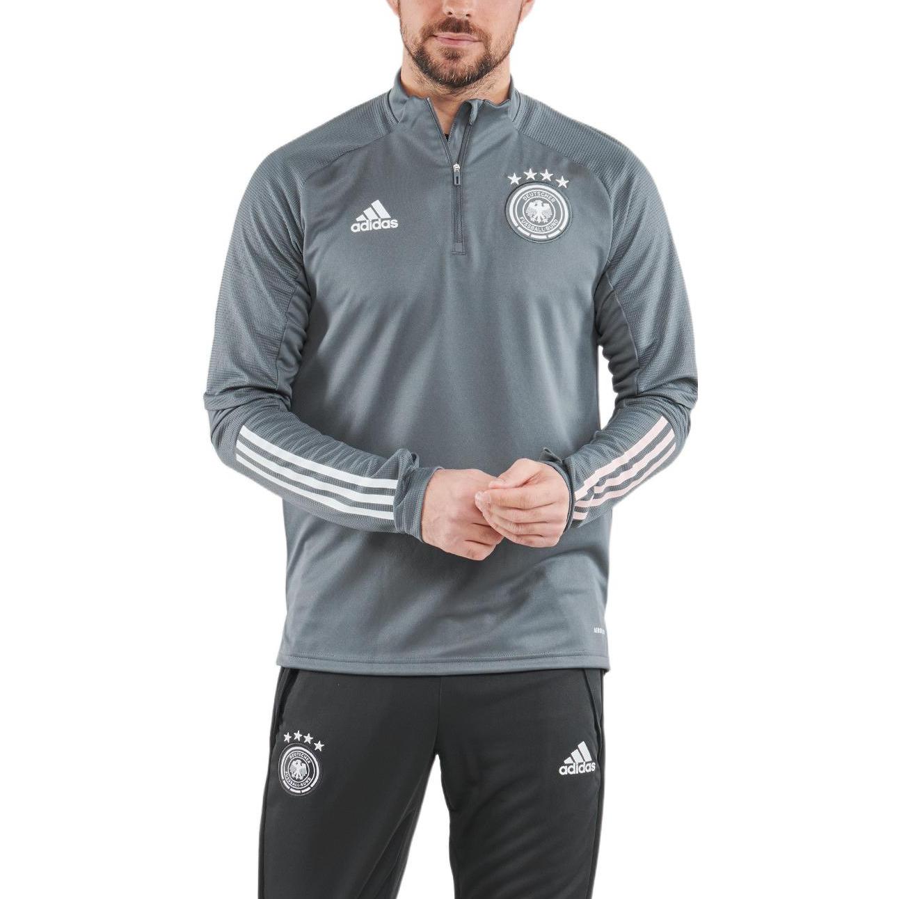 adidas DFB Training Top Asia Sizing 'Grey' FS7044
