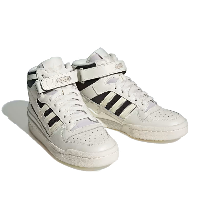 (WMNS)adidas Original Forum Mid 'Off White Cream White Black' H06453