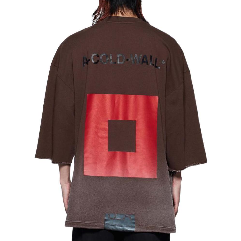 A-COLD-WALL* No Display Oversized T-shirt 'Brown' ACWMW105-BROWN